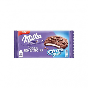 BISCUITI  MILKA CREMA OREO 156 GR