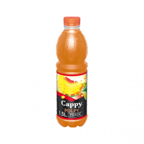 CAPPY PULPY PEACH PET 1.5L SGR