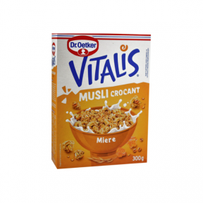 CEREALE MUSLI CROCANT MIERE VITALIS 300GR