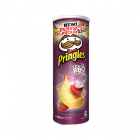 CHIPS PRINGLES TEXAS BBQ 165GR 