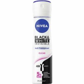 DEO SPRAY BLACK WHITE CLEAR NIVEA 150ML