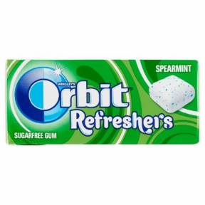 ORBIT REFRESHER S SPEARMINT 15.6G