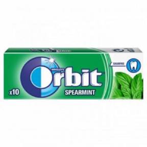 ORBIT SPEARMINT 10 PASTILE 14G