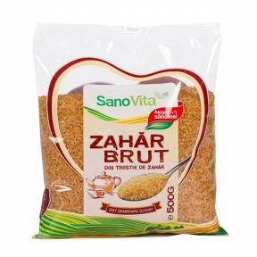 ZAHAR BRUT DIN TRESTIE DE ZAHAR SANOVITA 500GR