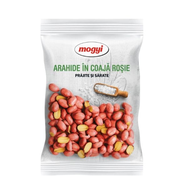 ARAHIDE IN COAJA ROSIE PRAJITE SI SARATE 150G