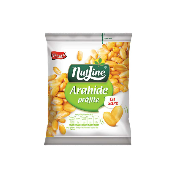 ARAHIDE PRAJITE CU SARE NUTLINE    150G