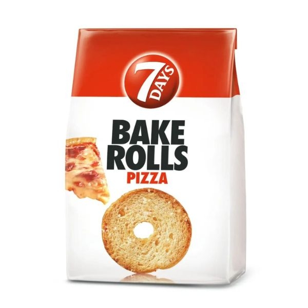 BAKE ROLLS  PIZZA 7 DAYS 80G