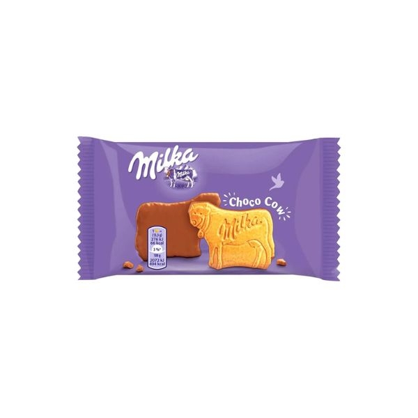 BISCUITI CHOCO COW MILKA 40G