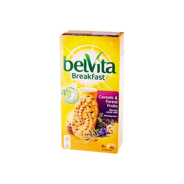 BISCUITI FRUCTE PADURE BELVITA 300G