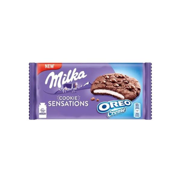 BISCUITI  MILKA CREMA OREO 156 GR