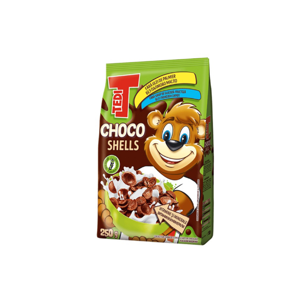 CEREALE CHOCO SHELLS TEDI 250GR