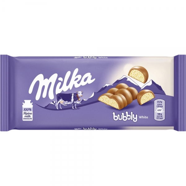 CIOCOLATA MILKA BUBBLY ALBA 95G