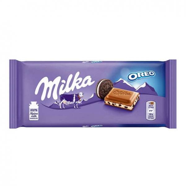 CIOCOLATA MILKA OREO COOKIES 100G