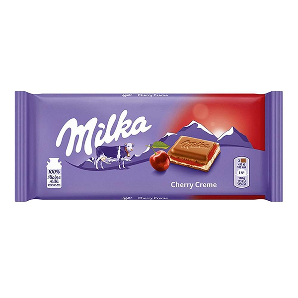 CIOCOLATA MILKA VISINE 100G