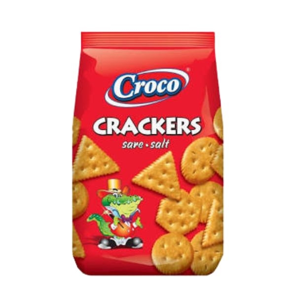 CRACKERS CU SARE CROCO 100 GR