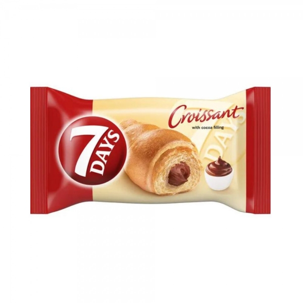 CROISSANT 7 DAYS CREMA CU CACAO 60G