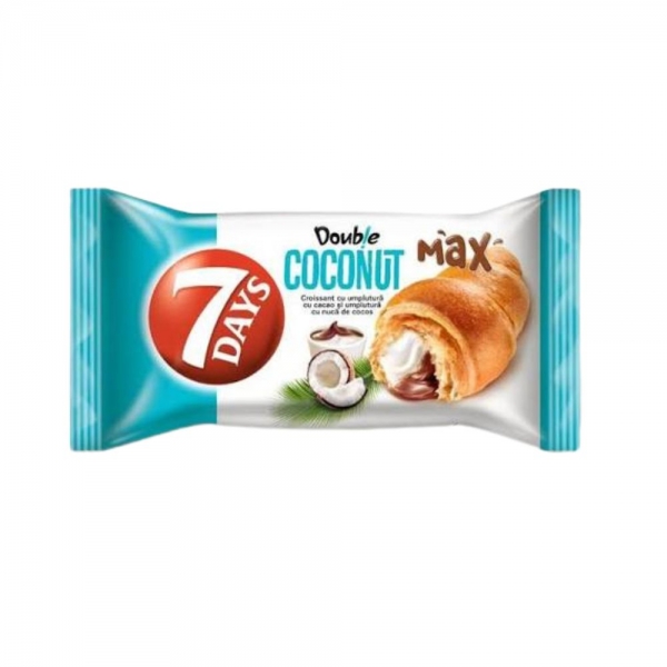 CROISSANT 7 DAYS CREMA CACAO SI COCOS 80G