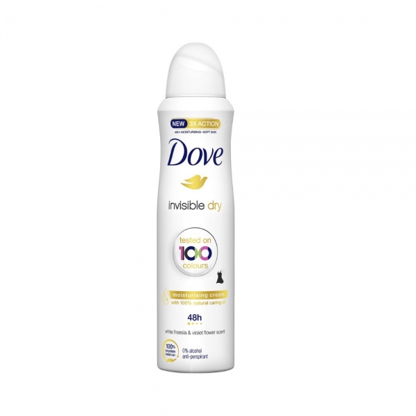 DEO DOVE INVISIBLE DRY 150ML