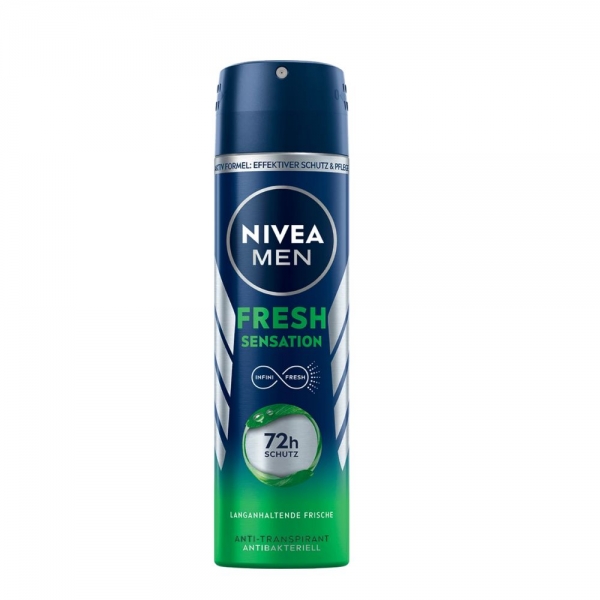 DEO SPRAY FRESH SENS.MASC NIVEA 150 ML