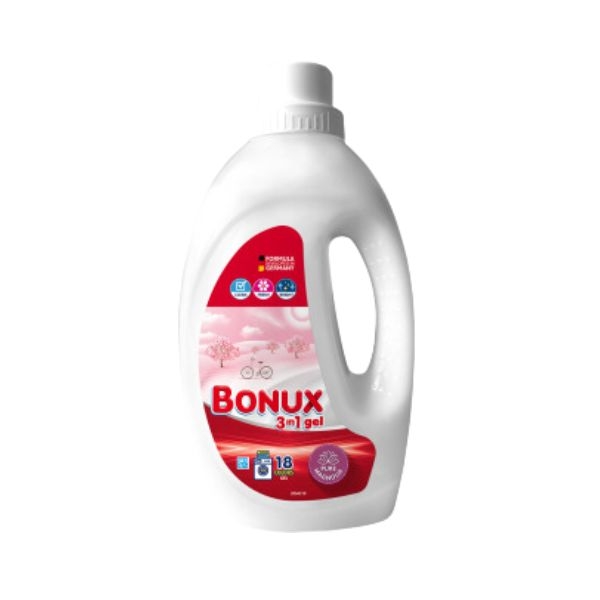 DETERGENT BONUX GEL PURE MAGNOLIA 0.9L