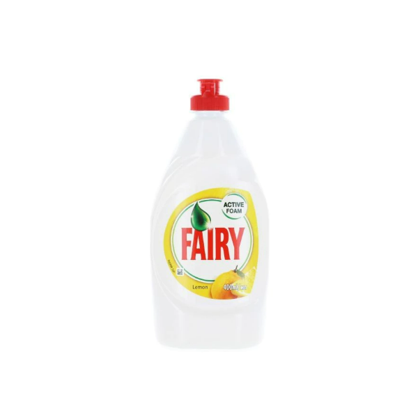 DETERGENT VASE FAIRY LEMON 400 ML