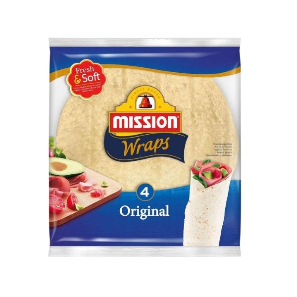 FOI TORTILLA ORIGINAL MISSION WRAPS 245GR