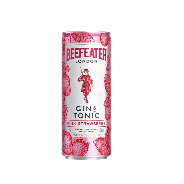 GIN BEEFEATER PINK TONIC 4.9% 0.25L SGR