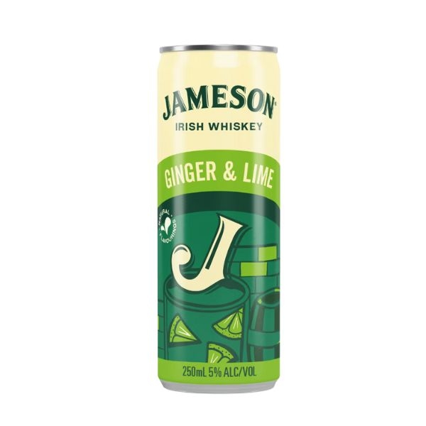 JAMESON GINGER LIME 0.25L 40% SGR