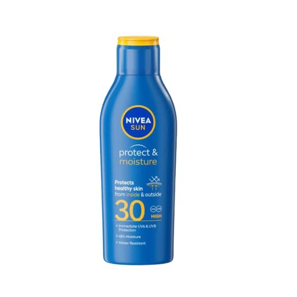 LOTIUNE SPRAY CU PROTECTIE SOLARA NIVEA SUN PROTECT & MOISTURE SPF30 200ML