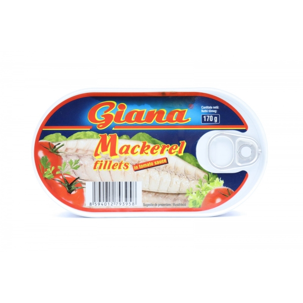 MACROU FILE IN SOS TOMAT GIANA 170G