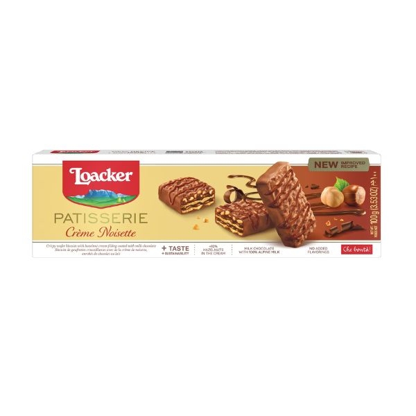 NAPOLITANE LOACKER PASTICCERIA NOISETTE 100G