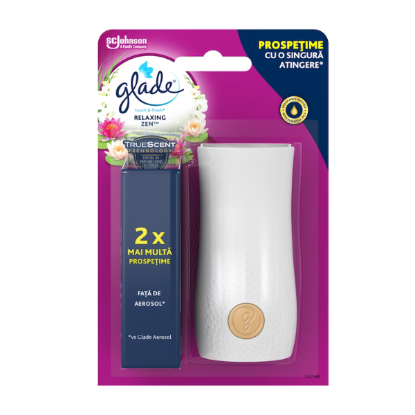 ODORIZANT DE AER MISCROSPRAY RELAXINGZEN GLADE 10 G