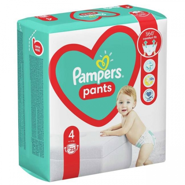 PAMPERS PANTS NR.4