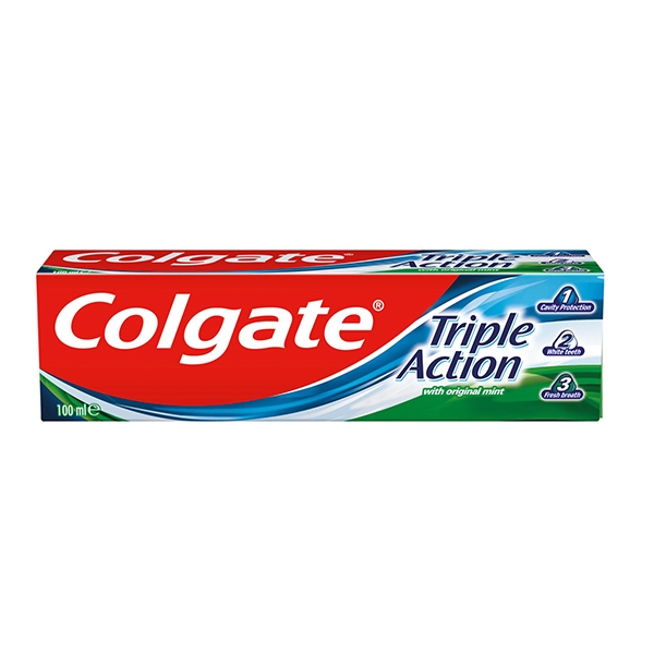 PASTA DINTI TRIPLE ACTION COLGATE 100ML