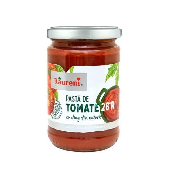 PASTA TOMATE RAURENI 28 314ML 320G 6BUC/BAX