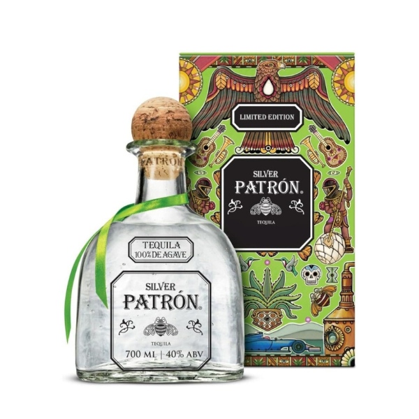 PATRON SILVER MEX. HERITAGE TIN  TEQUILA 40% 0.7L SGR