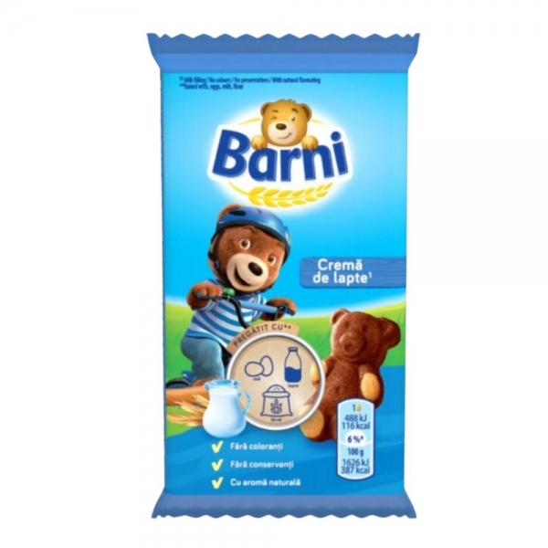 PRAJITURA LAPTE BARNI 30GR