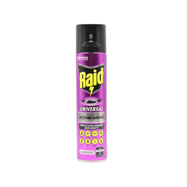 RAID SPRAY UNIVERSAL 400ML