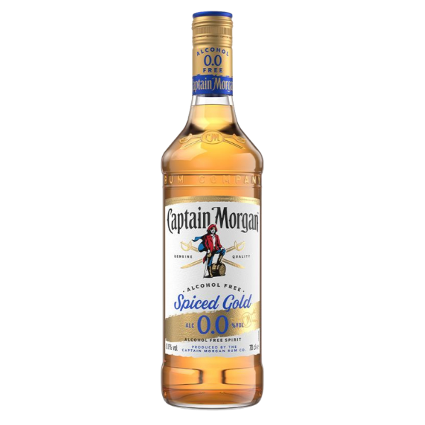 ROM CAPTAIN MORGAN SPICED FREE 0% 0.7L SGR