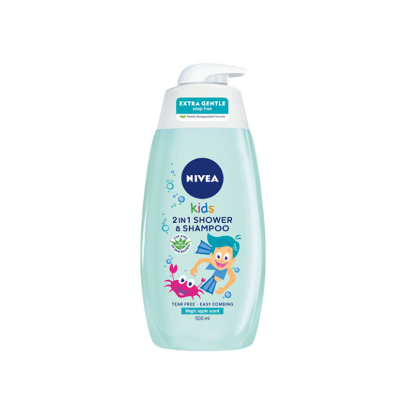 SAMPON, GEL DUS APPLE NIVEA BABY 500ML