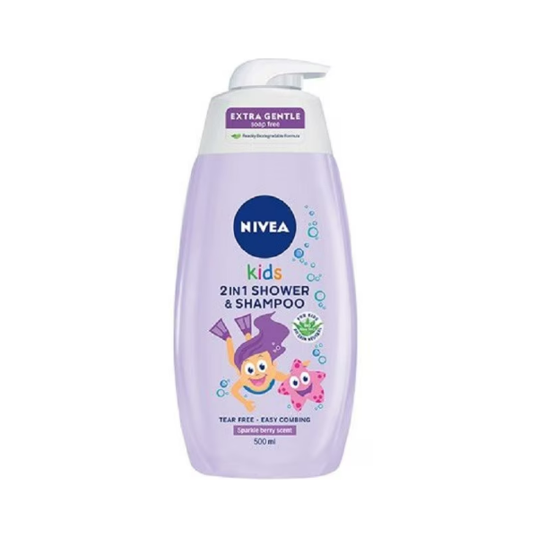 SAMPON, GEL DUS BARRY GIRL NIVEA BABY 500ML