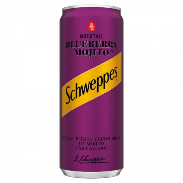 SCHWEPPES BLUEBERRY DZ 0.33L SGR