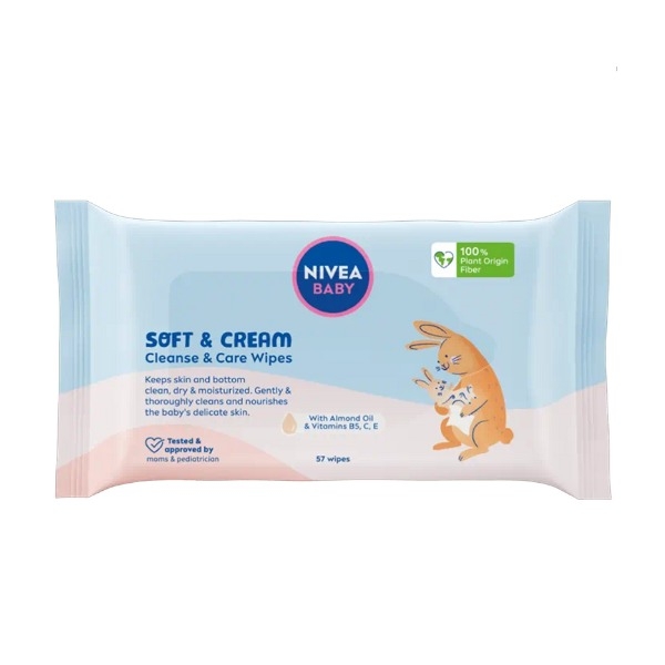 SERVETELE UMEDE SOFT NIVEA BABY 57B