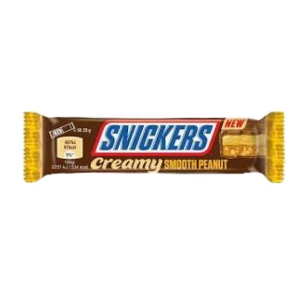 SNICKERS CREAMY SMOOTH PEANUT 36.5G