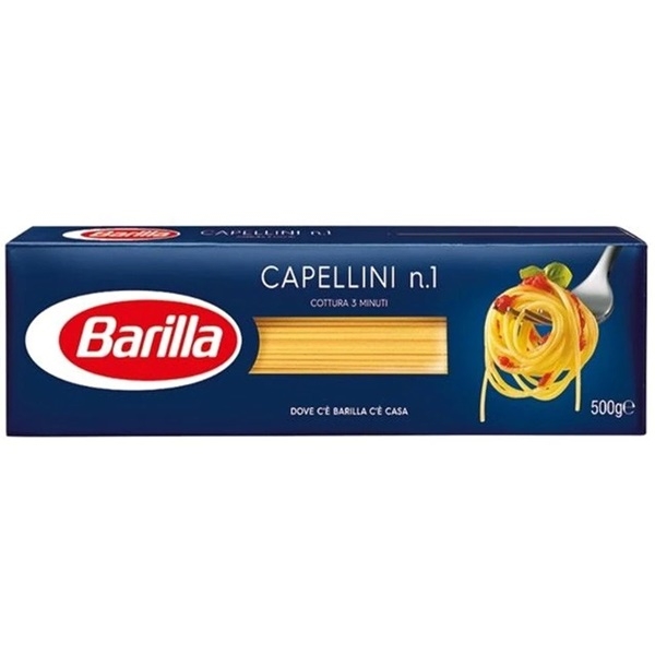 SPAGHETE CAPELLINI NR 1 BARILLA 500G