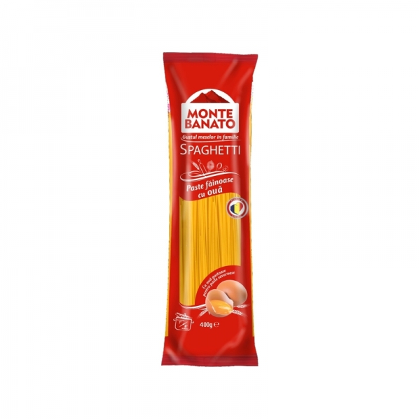 SPAGHETE CU OU MONTE BANATO 400G