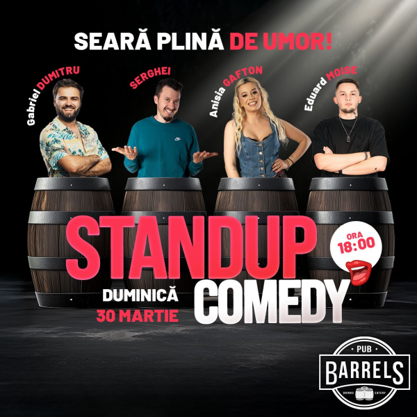 STAND-UP COMEDY 30 MARTIE 