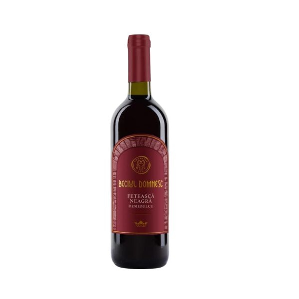 VIN BECIUL DOMNESC FET NEAGRA DEMIDULCE 0.75L SGR