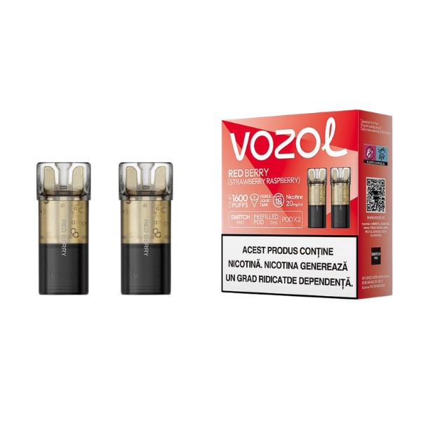 VOZOL SWITCH PRO REZ RED BERRY