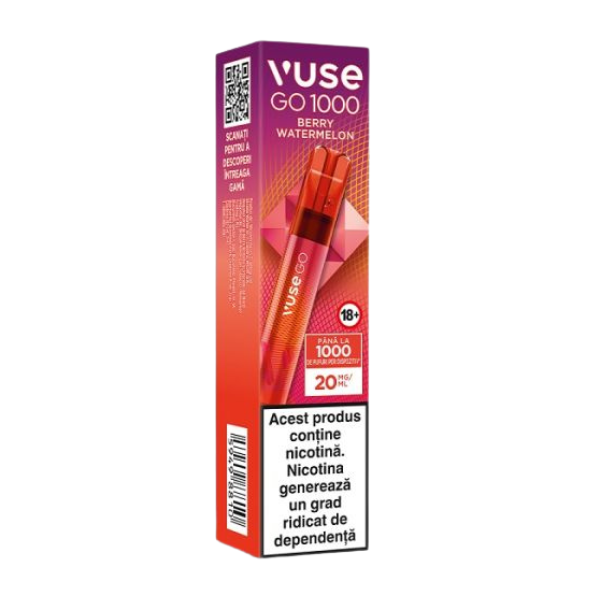 VUSE GO 1000 BERRY WATERMELON 20MG/ML